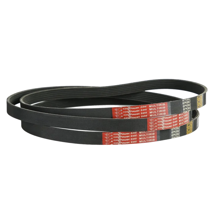 KingPower poly-V ribbed belts for automotive and HVAC drives